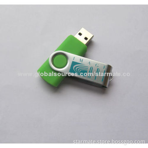 Swivel USB Drive, 128, 256, 512MB, 1, 2, 4, 8, 16, 32, 64GB Capacity